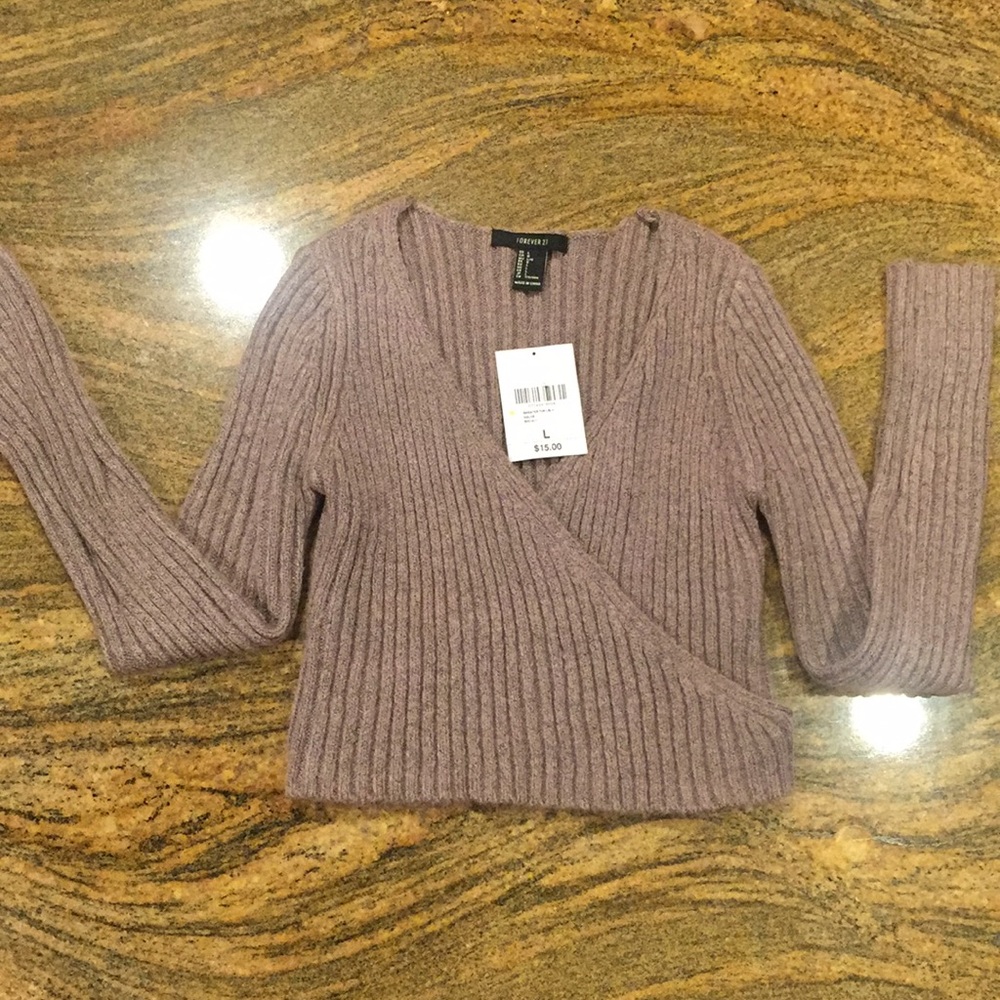 Cropped sweater